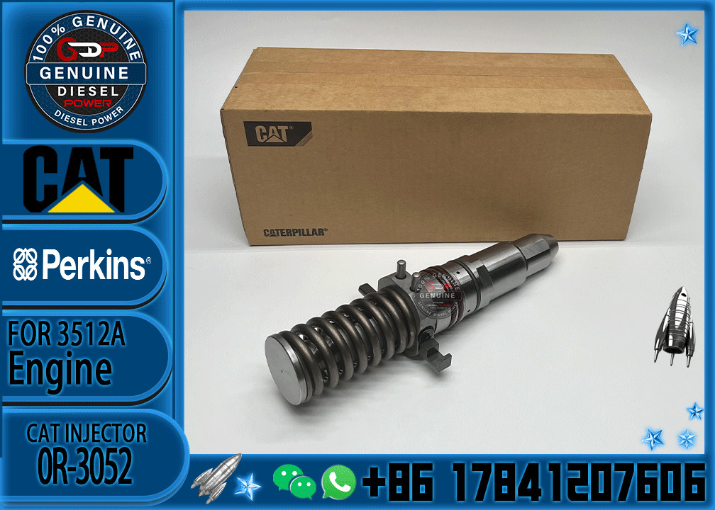 High Quality Diesel Engine Fuel Injector 7E-6408 Fuel Injector Assembly 0R-3052 For CAT 3508 3512 3516