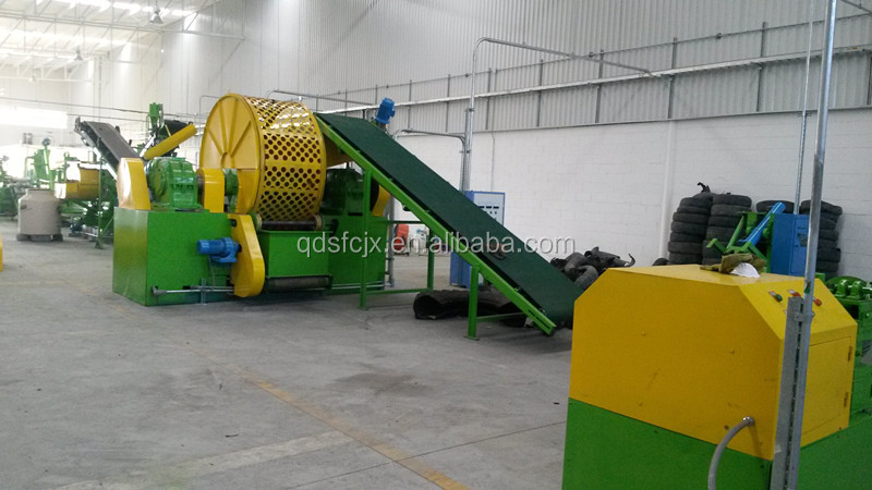 Waste Tyre Shredder Machine, Rubber Shredder