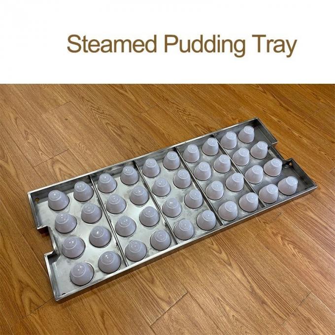 RK Bakeware China Foodservice NSF Auto Bake Serpentine Oven Use Stainless Steel Steamed Pudding Tray 1