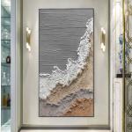 LANDSCAPE Canvas Oil and Canvas Handmade Painted Oil Painting Relief Wall