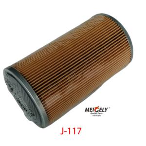 Quality Stock Truck Engine Parts J-117 Oil Filter Element For HINO Trucks wholesale