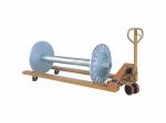 Hydraulic Empty Warp Beam Trolley High Capacity Carrying 2.5 Ton
