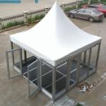 Pogada Aluminum Frame Tent With Glass Walls Party Events Customed