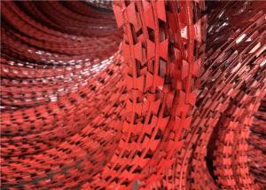 Quality Custom Red BTO -22 Galvanized Razor Barbed Wire wholesale