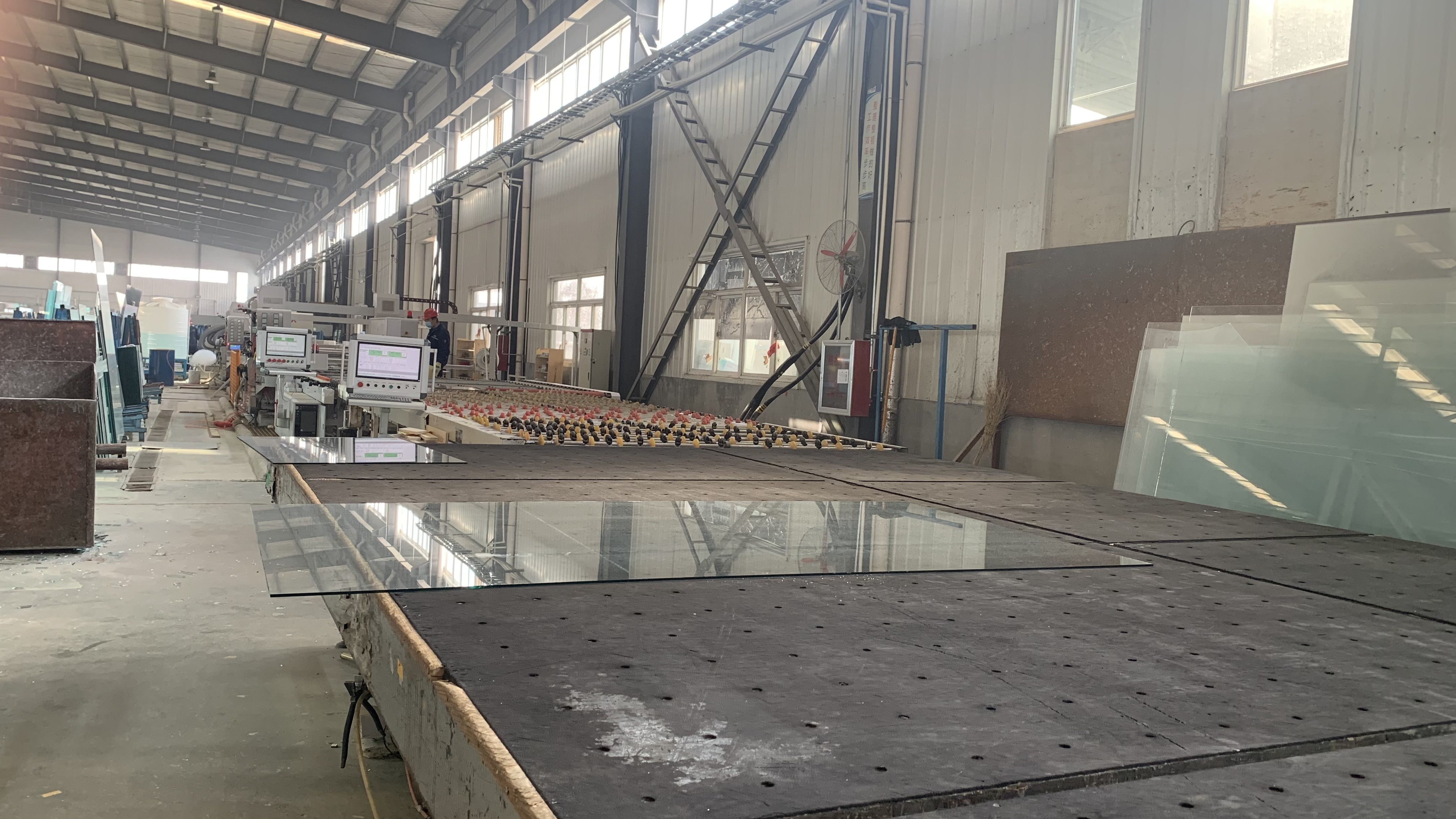 Windows Tinted 2mm Float Glass Flat Transparent Sheet Glass Laminated
