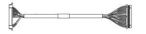 Quality ATM Machine Parts 445-0743831 LVDS HARNESS, 1200MM wholesale