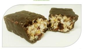 Quality Healthy Protein Energy Bars , No Pigment Chocolate Protein Bars Sweet Flavor wholesale
