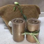 Plastic Box Packaging Hemmed Towel Gift Sets