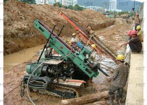 China Hydraulic Geotechnical Anchor Bolt Drilling Machine 80m Depth on sale