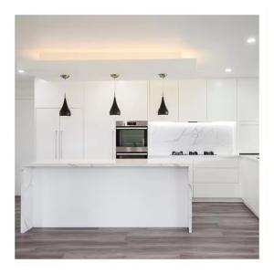 Quality Waterproof Fireproof Modern Kitchen Cabinet Designed for Durable Furniture Cuisine wholesale