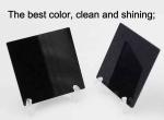 glazed glass curtain wall black