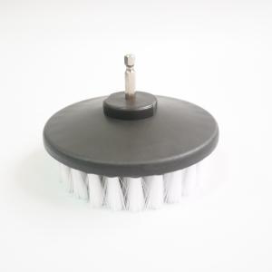 Quality 4 Inch White Soft Drill Brush Drill Brush Attachment For Carpet wholesale