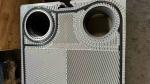 Vicarb Heat Exchanger Sheet Plate In Stainless Steel / Titanium