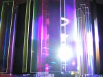 Diglass Patterned Dichroic Glass , Colored Laminated Glass