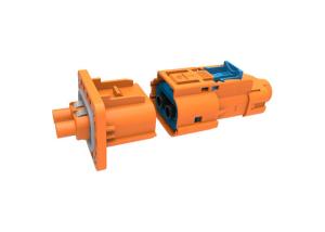 Quality Insulation Resistant EV Battery Connector , AC3000V 2 Pin Male Female Plug Receptacle for PDU wholesale
