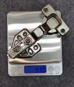 Quality Two Hole SS201 Iron Heavy Duty Cabinet Metal Door Hinges Polished wholesale