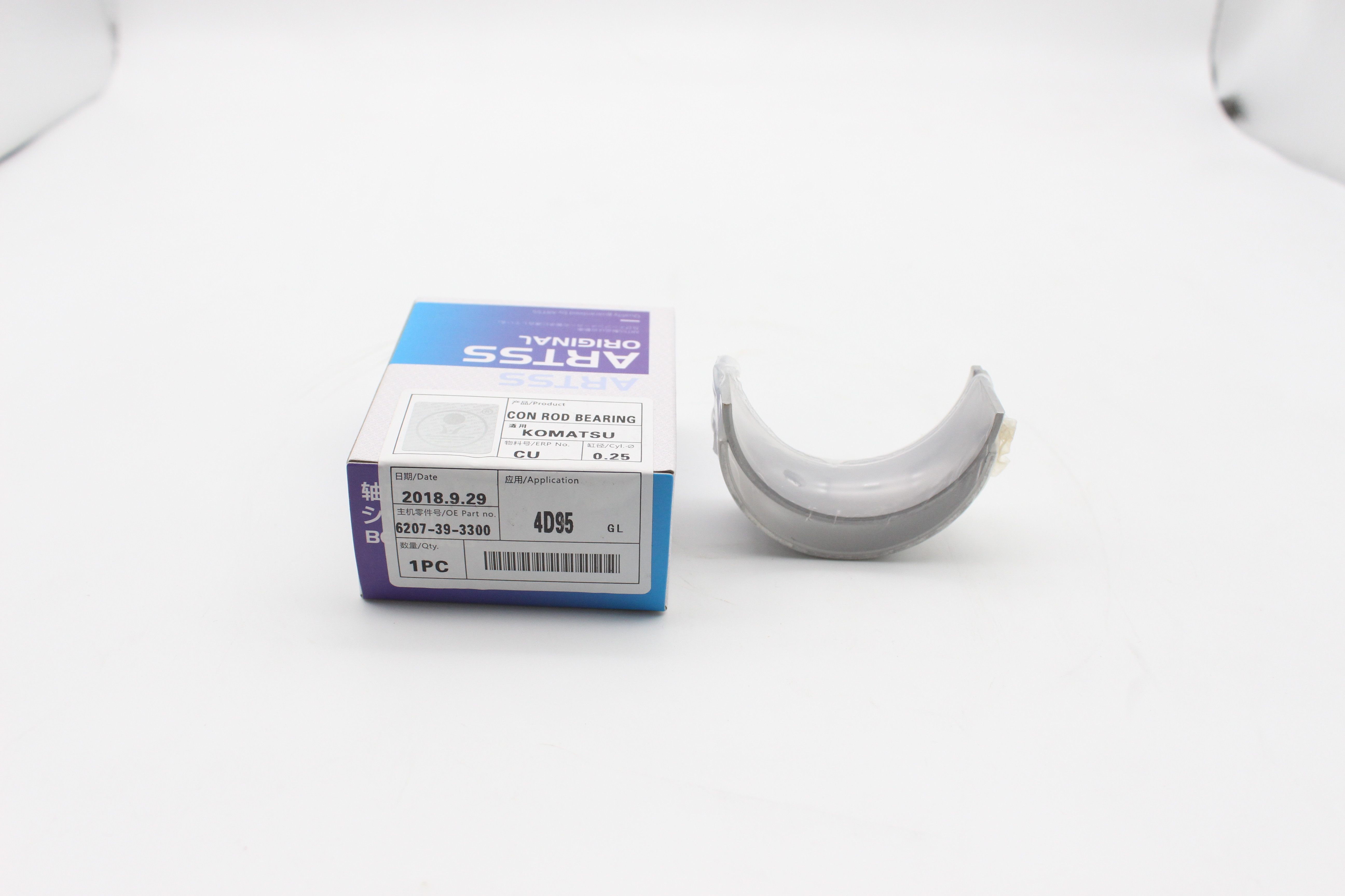 6207-31-3300 Diesel Engine Bearing 4D95 6D95 STD Main Con Rod Bearing For Komatsu Repair Kit
