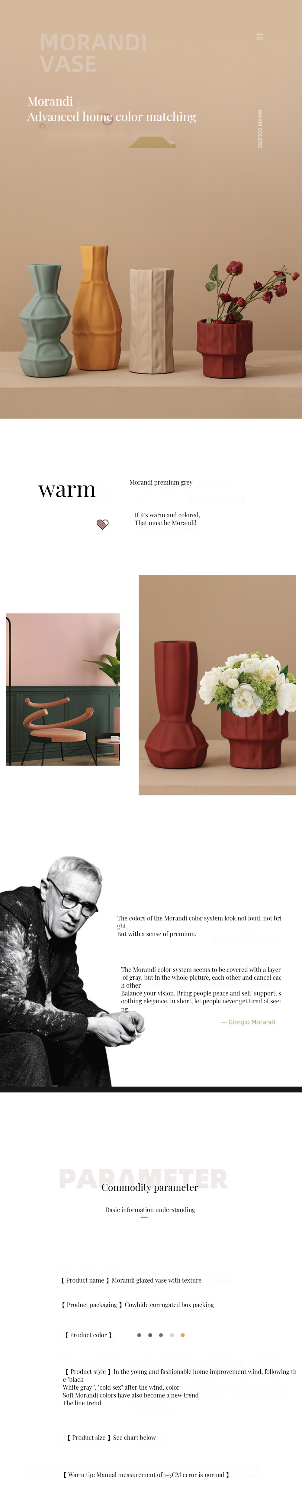 Ceramic Home Goods Vases Nordic Creative Art White for Commercial Buyers Gifts Stores