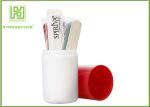 Single Packed Wooden Tongue Depressor Dental Woodsticks Round Edge