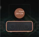 Super Bass Wooden Desktop Speakers / Wooden Phone Speaker 4.2 Bluetooth Version
