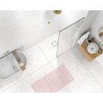 8mm Tempered Glass Shower Screen Easy Clean Safety For Walk In Shower Enclosure
