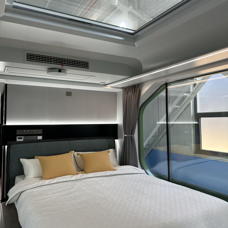 Galvanized Light Steel Frames Beach Hotel Homestay Space Module for Convenient Living