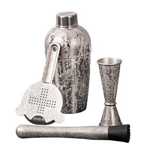 Quality Stag Style Stainless Steel Homeware Mixology Drink Cocktail Mixer Set wholesale