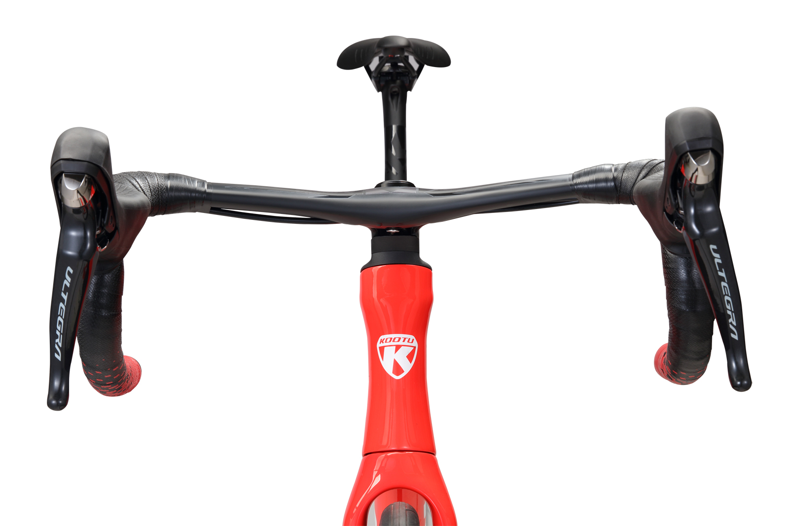 Hard Frame KOOTU Road Bike , Carbon Fibre 27.5 Road Bike 160kg Load Capacity