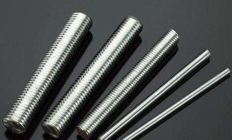 Industrial DIN975 All Threaded Rod Fasteners , Fully Threaded Tension Rod Carbon
