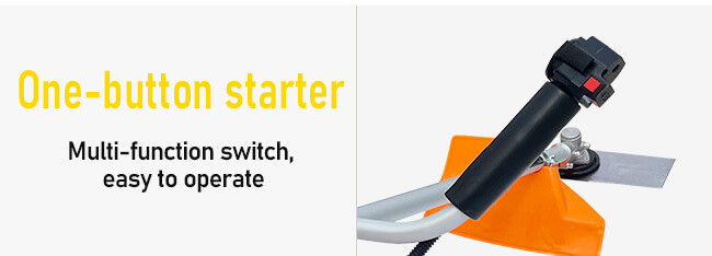High Side Hanging Gasoline Brush Cutter 4 Stroke Backpack Brush Cutter 31CC