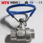 Round Handle NPT Bsp Thread1000psi 304 316 Stainless Steel Floating Manual Ball