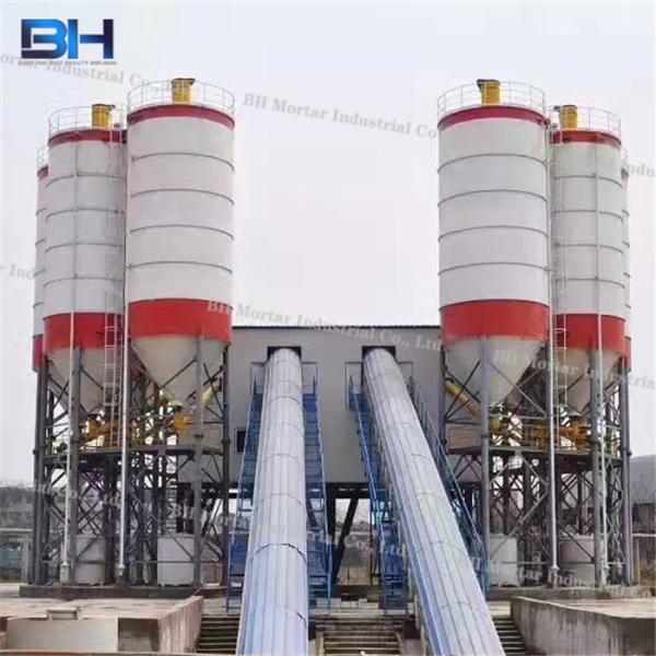 Low Energy Consumption Concrete Batching Plant , Space Saving Cement Mixing