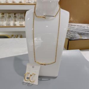 Quality Stainless Steel 18k Gold Plated Pendant Necklaces Love Brand Necklace wholesale