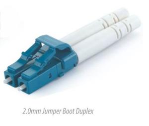 China 2.0mm 3.0mm Fiber Patch Cord Connectors LC Duplex DX Environment Protection on sale