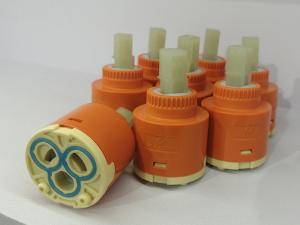 Quality Bathroom Bathtub Faucet Parts Water Saving Ceramic Cartridge 40mm wholesale