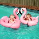 Summer Children Baby Swimming Pool Accessories Large PVC Inflatable Ring Swan