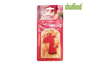 Quality Animal Giraffe Funny Air Fresheners For Cars Fruit Nature Design Flower style wholesale