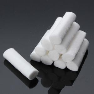 Quality Hygienic Dental Gauze Rolls Skin Friendly Cylinder Shape Avoid Losing Threads wholesale