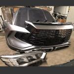 B-y-d Song Pro front bumper, hood and headlight kit disassembly parts
