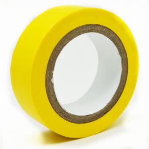 Quality Waterproof Insulation PVC Tape 25mm Yellow Flame Resistant wholesale
