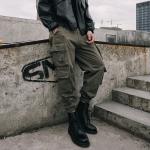fashion Cargo Casual Pockets Outdoor Sports Gym Hip Hop Street Wear Muscle