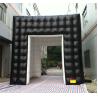 Buy cheap 5m Black Inflatable Advertising Cube Tent from wholesalers