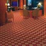 Star Hotel Carpet Flooring / Wilton Patterned Carpets Skid Resistance