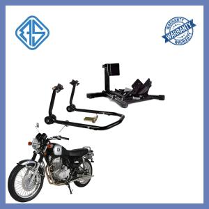 Quality Steel Tube Motorcycle Wheel Lift Stands Trailer Paddock Rubber Mat wholesale