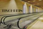 0.5m/s Stable Operation Anti-corrosion Truss Railway Station Moving Walkway
