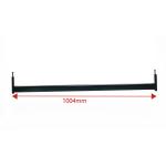 Chrome Finish Aluminum 1004mm Wardrobe Hanger SGS