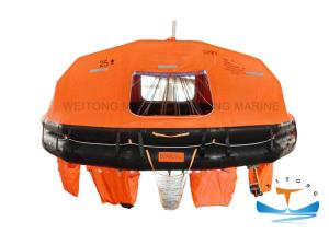 Quality ABS Approved Life Raft Davit Launch , 15 Person Raft 36m Max Stowage Height wholesale