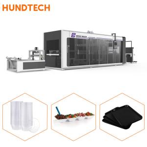 Quality BOPS Thermo Forming Machine Food Containers thermoforming 14m Knife line wholesale