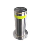 High Lifting Speed Hydraulic Rising Bollards Stainless Steel Retractable Traffic