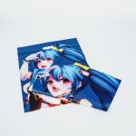 HDPE LDPE Gift Packaging Custom Die Cut Handle Bags